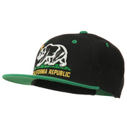 Classic Cali Bear Two Tone Snapback