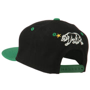 Classic Cali Bear Two Tone Snapback