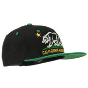 Classic Cali Bear Two Tone Snapback