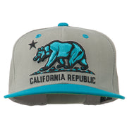 Classic Cali Bear Two Tone Snapback