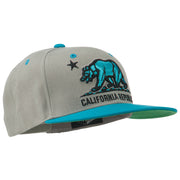 Classic Cali Bear Two Tone Snapback