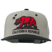 Classic Cali Bear Two Tone Snapback