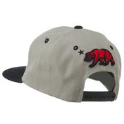 Classic Cali Bear Two Tone Snapback