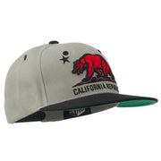 Classic Cali Bear Two Tone Snapback