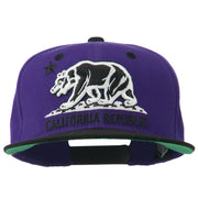 Classic Cali Bear Two Tone Snapback