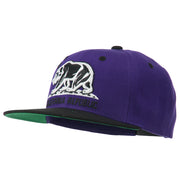 Classic Cali Bear Two Tone Snapback