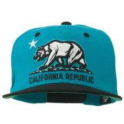 Classic Cali Bear Two Tone Snapback