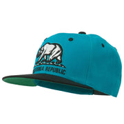 Classic Cali Bear Two Tone Snapback