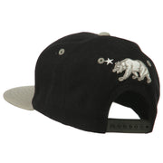 Classic Cali Bear Two Tone Snapback