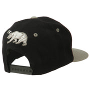 Classic Cali Bear Two Tone Snapback