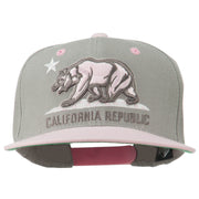 Classic Cali Bear Two Tone Snapback