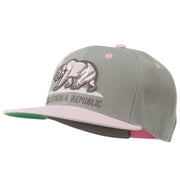 Classic Cali Bear Two Tone Snapback