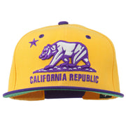 Classic Cali Bear Two Tone Snapback