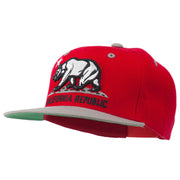 Classic Cali Bear Two Tone Snapback