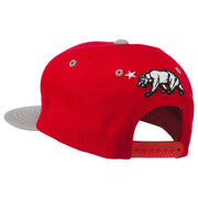 Classic Cali Bear Two Tone Snapback