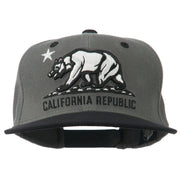 Classic Cali Bear Two Tone Snapback