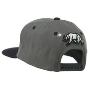 Classic Cali Bear Two Tone Snapback