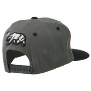 Classic Cali Bear Two Tone Snapback