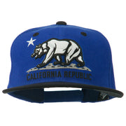 Classic Cali Bear Two Tone Snapback