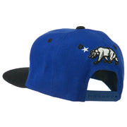 Classic Cali Bear Two Tone Snapback