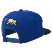 Classic Cali Bear Two Tone Snapback