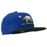 Classic Cali Bear Two Tone Snapback