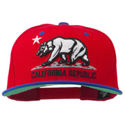 Classic Cali Bear Two Tone Snapback