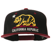 Classic Cali Bear Two Tone Snapback