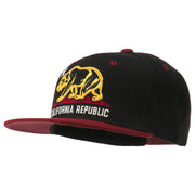 Classic Cali Bear Two Tone Snapback