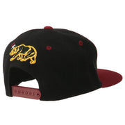 Classic Cali Bear Two Tone Snapback