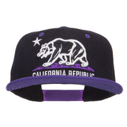 Classic Cali Bear Two Tone Snapback