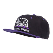 Classic Cali Bear Two Tone Snapback