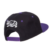 Classic Cali Bear Two Tone Snapback