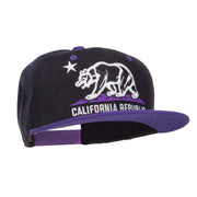 Classic Cali Bear Two Tone Snapback