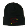 Celebrate the Season with Ornaments Embroidered Beanie