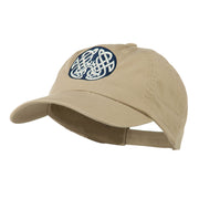 Celtic Emblem with Birds Embroidered Cap