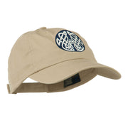 Celtic Emblem with Birds Embroidered Cap