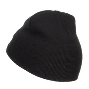 Director Embroidered Short Beanie