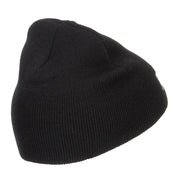 Director Embroidered Short Beanie