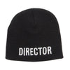 Director Embroidered Short Beanie