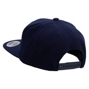 Bronx New York USA Embroidered Wool Blend Prostyle Snapback - Navy OSFM