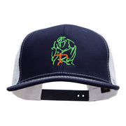 Cyclist Embroidered Premium High Profile Mesh Trucker Cap