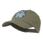 Celtic Emblem with Birds Embroidered Cap