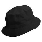 Thermometer Embroidered Pigment Dyed Bucket Hat - Black OSFM