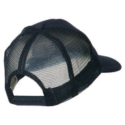 Captain Embroidered Foam Front Mesh Back Cap