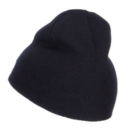 Director Embroidered Short Beanie