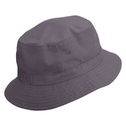 Thermometer Embroidered Pigment Dyed Bucket Hat - Charcoal OSFM