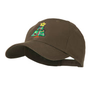 Christmas Tree with Decoration Embroidered Cap