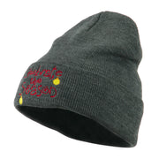 Celebrate the Season with Ornaments Embroidered Beanie