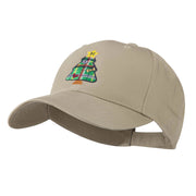 Christmas Tree with Decoration Embroidered Cap